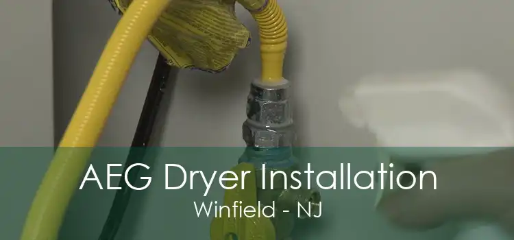 AEG Dryer Installation Winfield - NJ