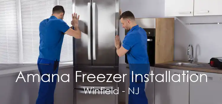 Amana Freezer Installation Winfield - NJ
