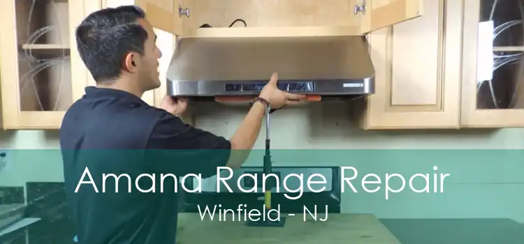 Amana Range Repair Winfield - NJ