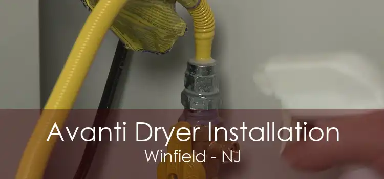 Avanti Dryer Installation Winfield - NJ