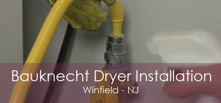 Bauknecht Dryer Installation Winfield - NJ
