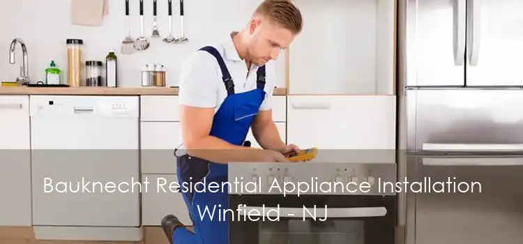 Bauknecht Residential Appliance Installation Winfield - NJ