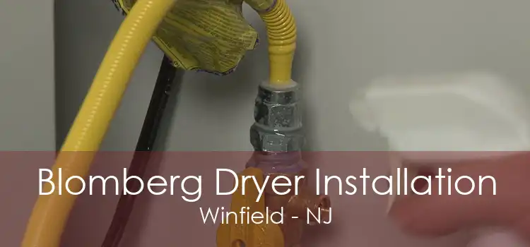 Blomberg Dryer Installation Winfield - NJ