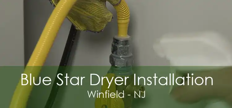 Blue Star Dryer Installation Winfield - NJ