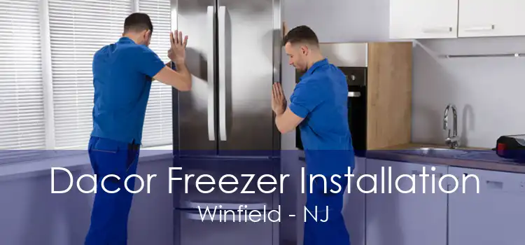 Dacor Freezer Installation Winfield - NJ