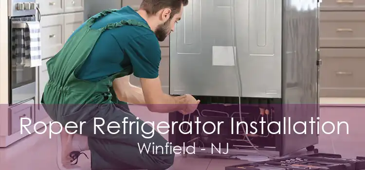 Roper Refrigerator Installation Winfield - NJ