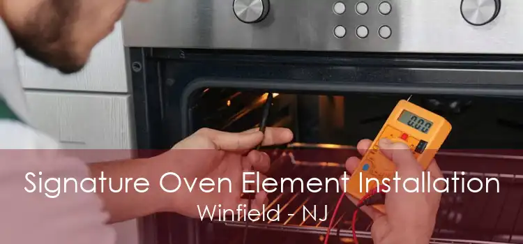 Signature Oven Element Installation Winfield - NJ