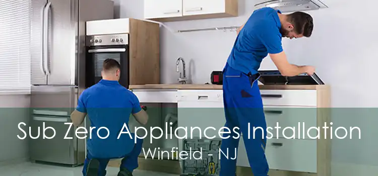 Sub Zero Appliances Installation Winfield - NJ