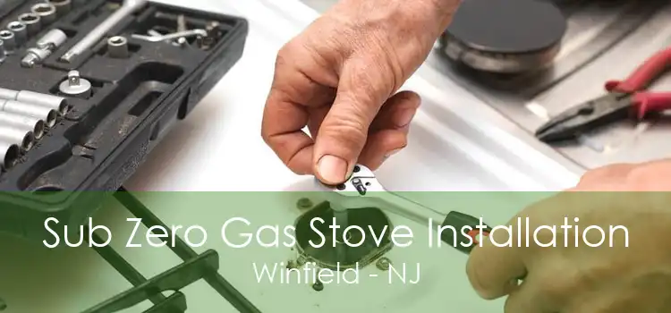 Sub Zero Gas Stove Installation Winfield - NJ