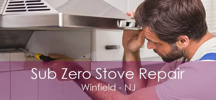 Sub Zero Stove Repair Winfield - NJ